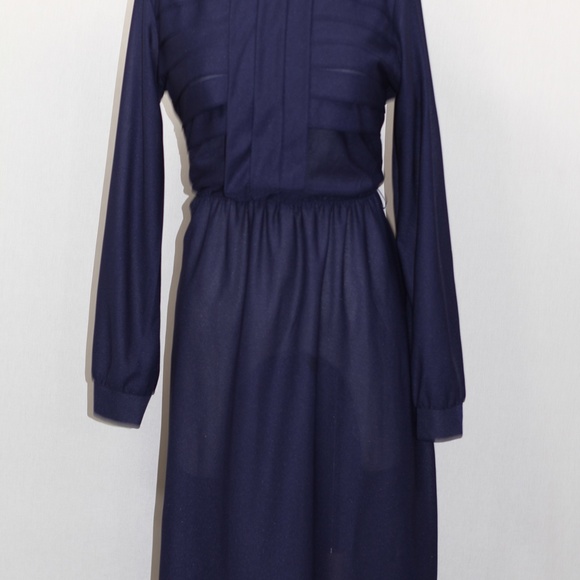 Dark Blue Dress - Picture 9 of 13